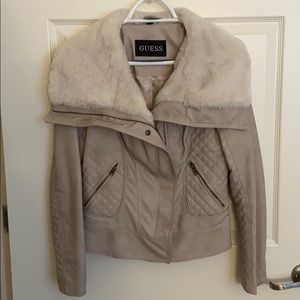 GUESS leather jacket